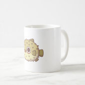 Niedlicher Puffer Kaffeetasse (VorderseiteRechts)