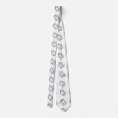 Niedlicher Puffsack Krawatte (Rückseite)