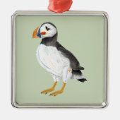 Niedlicher Puffsack Ornament Aus Metall (Vorne)