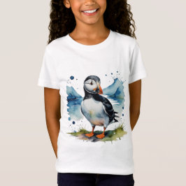 Niedlicher Puffvogel T-Shirt
