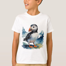 Niedlicher Puffvogel T-Shirt