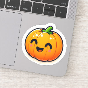 Niedlicher Pumpkettensticker Aufkleber