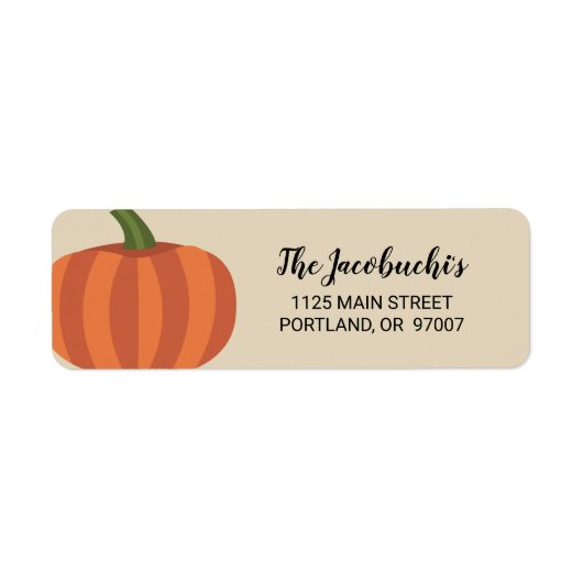 Niedlicher Pumpkin Fall Erntedank (Vorne)