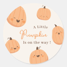 Niedlicher Pumpkin Fall Gender Neutral Baby Dusche