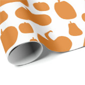 Niedlicher Pumpkin-Patch-Druck Geschenkpapier (Rolleneckpunkt)
