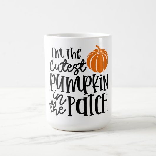 Niedlicher Pumpkin-Patch Kaffeetasse (Mittel)