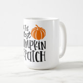 Niedlicher Pumpkin-Patch Kaffeetasse (VorderseiteRechts)