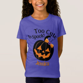 Niedlicher Pumpkin Princess Halloween T - Shirt