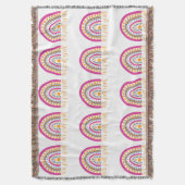 Niedlicher Pumpkin-Regenbogen Decke (Vorderseite Vertikal)