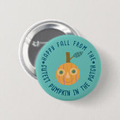 Niedlicher Pumpknopf Button (Vorne & Hinten)