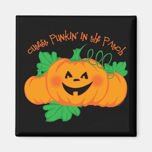 Niedlicher Punkin-Patch Magnet (Vorne)