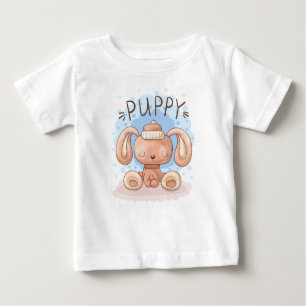 Niedlicher Puppy-Baby-T - Shirt