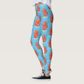 Niedlicher Pygmäen-Seepferd-Cartoon Leggings (Links)