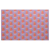 Niedlicher Pygmäen-Seepferd-Cartoon Stoff (Fat Quarter (45,7 x 55,9 cm))
