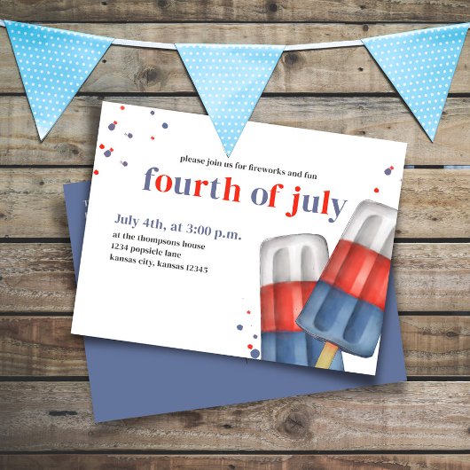 Niedlicher QR-Code für Wasserfarbe, rot, blau, bla Postkarte