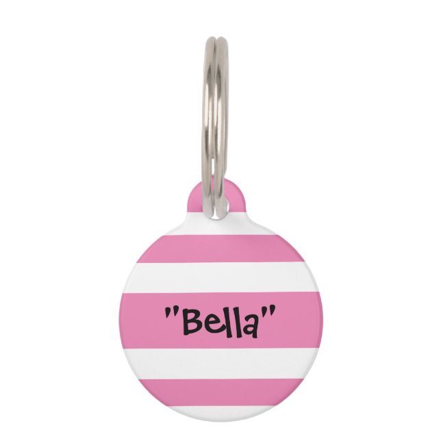 Niedlicher QR-Code Haustiermarke (Vorderseite)