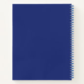 Niedlicher Quirky Motivierend Bird: "Rise & Conque Notizblock (Rückseite)