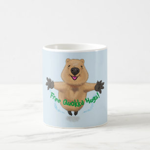 Niedlicher Quokka-Springer-Cartoon Kaffeetasse
