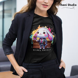 Niedlicher Rabbit Anwalt Hoppy Oaster Individuelle T-Shirt