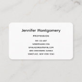 Niedlicher Raccoon-Ruhen auf einem Protokoll Visitenkarte (Rückseite)