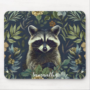 Niedlicher Racoon Bandit in unterdurchschnittliche Mousepad