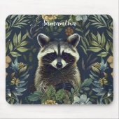 Niedlicher Racoon Bandit in unterdurchschnittliche Mousepad (Vorne)