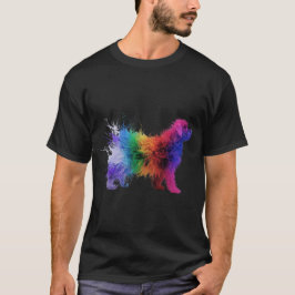 Niedlicher Rainbow-Hund T-Shirt