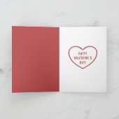 Niedlicher Ramen Noodles "Ramentic" Valentinstag Karte (Innenseite)