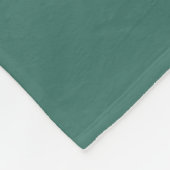 Niedlicher Rand für Text und Farbe Fleecedecke (Ecke)