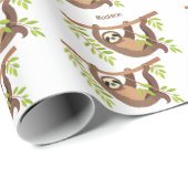 Niedlicher Rand für Text und Farbe Geschenkpapier (Rolleneckpunkt)