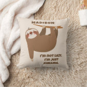 Niedlicher Rand für Text und Farbe Kissen (Decke)