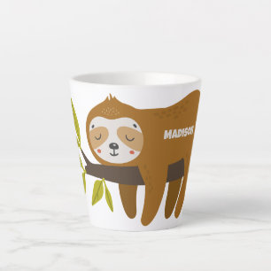 Niedlicher Rand für Text und Farbe Milchtasse
