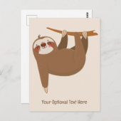 Niedlicher Rand für Text und Farbe Postkarte (Vorne/Hinten)