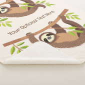 Niedlicher Rand für Text und Farbe Sherpadecke (3/4)