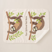 Niedlicher Rand für Text und Farbe Sherpadecke (Vorderseite (Horizontal))