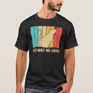 Niedlicher Rat für Männer - Maus Rat Rat Rattentie T-Shirt