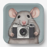 Niedlicher Rattenfotograf