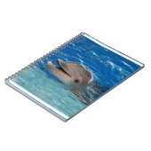 Niedlicher Ratterndelphin Notizblock (Linke Seite)