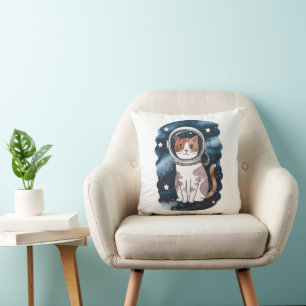 Niedlicher Raumkatze Astronaut Kissen