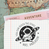 Niedlicher RaumMan kann den Sternenlehrer erreiche Permastempel