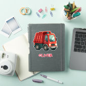 Niedlicher Red Dump Truck Aufkleber (iPad Hülle)