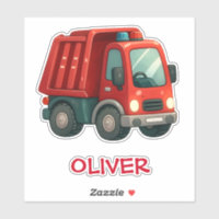 Niedlicher Red Dump Truck