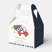 Niedlicher Red Dump Truck der Navy Kinder jeden Ge Geschenkschachtel (Rückseite)