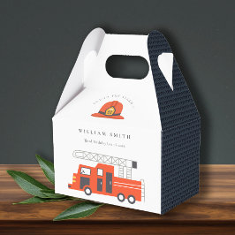 Niedlicher Red Fireruck Motor Kinder jeden Geburts Geschenkschachtel