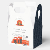 Niedlicher Red Fireruck Motor Kinder jeden Geburts Geschenkschachtel (Geöffnet)