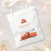 Niedlicher Red Fireruck Motor Kinder jeden Geburts Geschenktütchen (Ausgeschnitten)