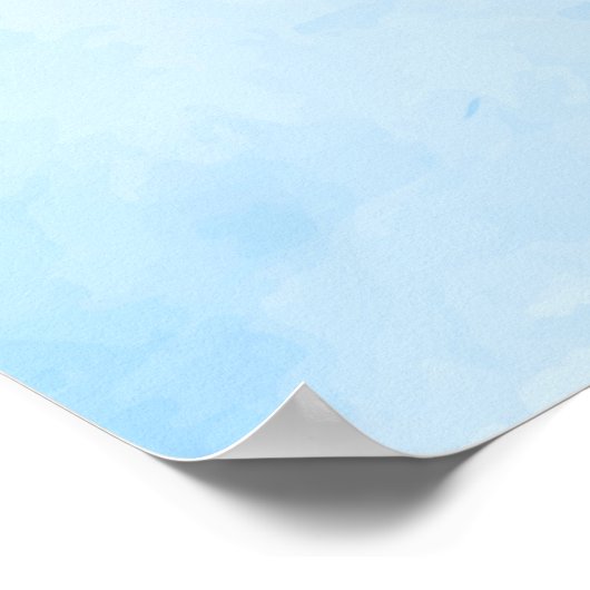 Niedlicher Red Fox mit Herbstlauben Poster (Ecke)