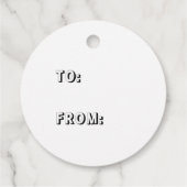 Niedlicher Red Yellow Blue Airplane Cartoon für Ki Geschenkanhänger (Rückseite)