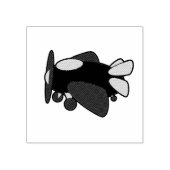 Niedlicher Red Yellow Blue Airplane Cartoon für Ki Gummistempel (Prägung)