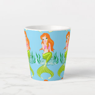 Niedlicher RedkopfMermaid Thunder_Cove Milchtasse